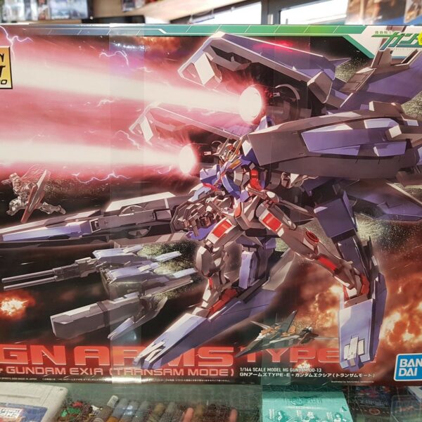 Bandai Gun26607 Gunpla Hg 1/144 Gundam Exia + Gn Arms