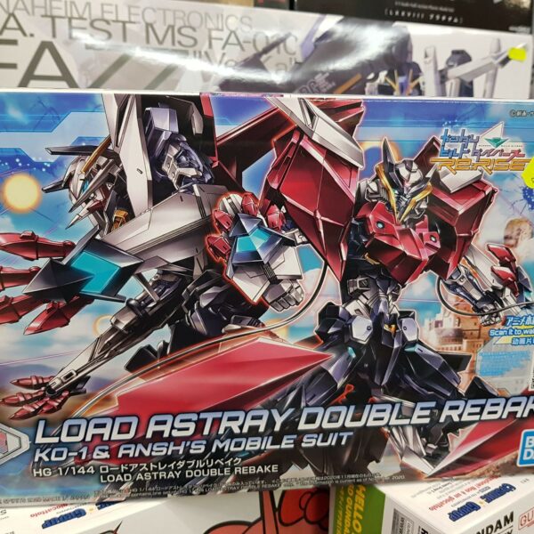 Bandai Gun72726 Gunpla Hgbdr 1/144 Gundam Astray Load Doub Rebake