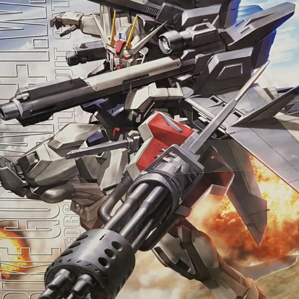 Bandai Gunpla Mg 1/100 Strike Gundam +Iwsp