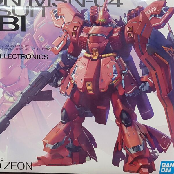 Bandai Gunpla Mg 1/100 Msn-04 Sazabi Ver Ka Gundam