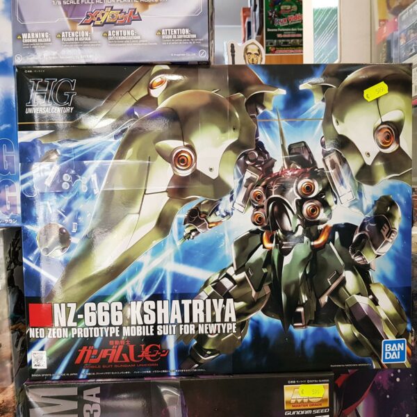 Bandai Gunpla Hg 1/144 Gundam Nz-666 Kshatriya Neo Zeon