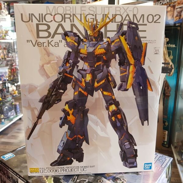 Bandai Gun80618 Gunpla Mg 1/100 Unicorn 02 Banshee Ver Ka