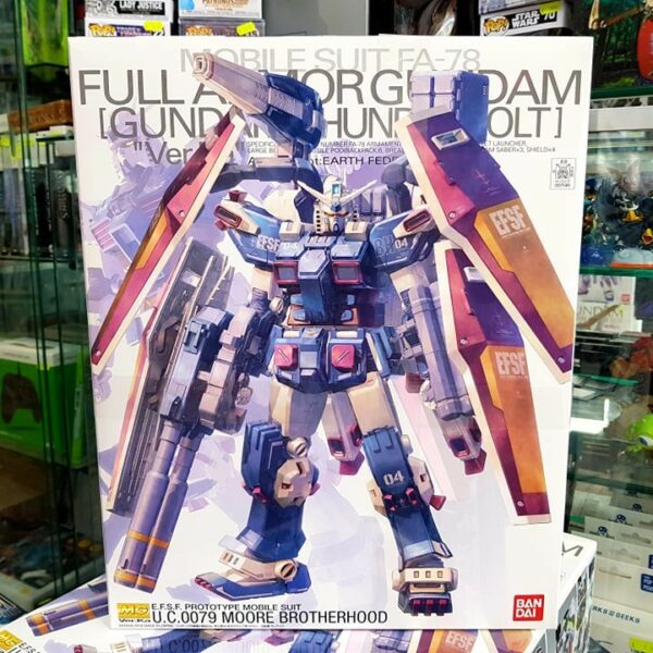 Bandai Gunpla Mg 1/100 Full Armor Gundam Thunderbolt Mobile Suite Fa-78