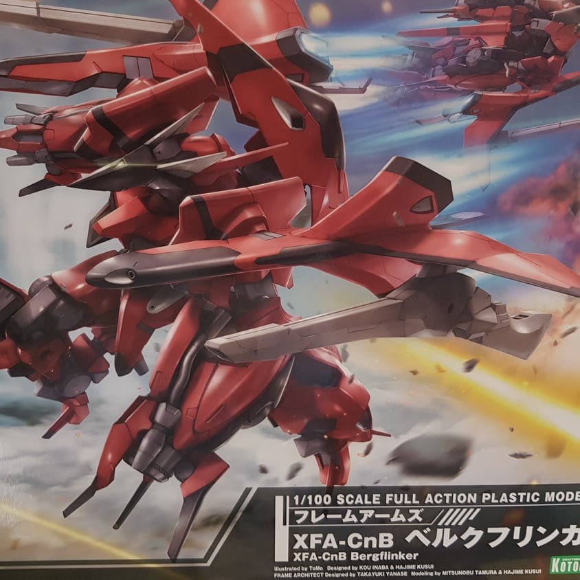 Kotobukiya Frame Arms 1/100 Xfa-Cnb Bergflinker Plastic Model