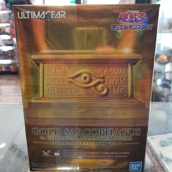 Bandai Yu-Gi-Oh! Utimagear Millennium Puzzle Gold Sarcophagus Kit