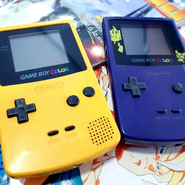 Game Boy color modele jaune