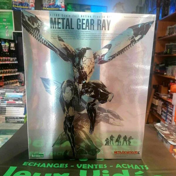 Metal Gear Solid 4 figurine Plastic Model Kit 1/100 Metal Gear Ray