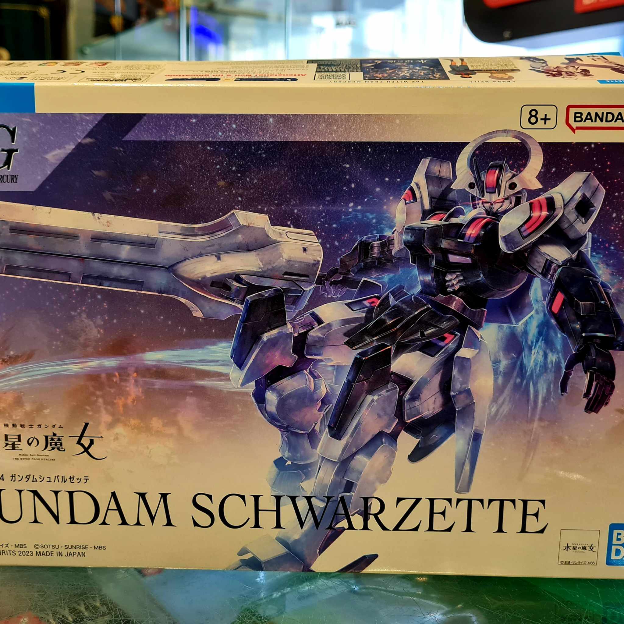 HG 1/144 gundam schwarzette mercury