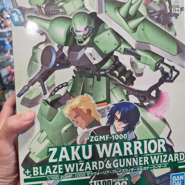 RE 1/100 Zaku Warrior + Blaze Wizard