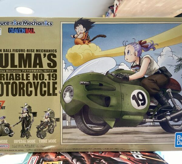 Model kit dragon ball bulma’s motorcycle