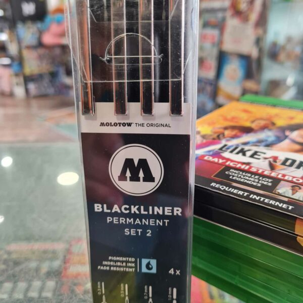 Accessoires molotow blackliner set 2