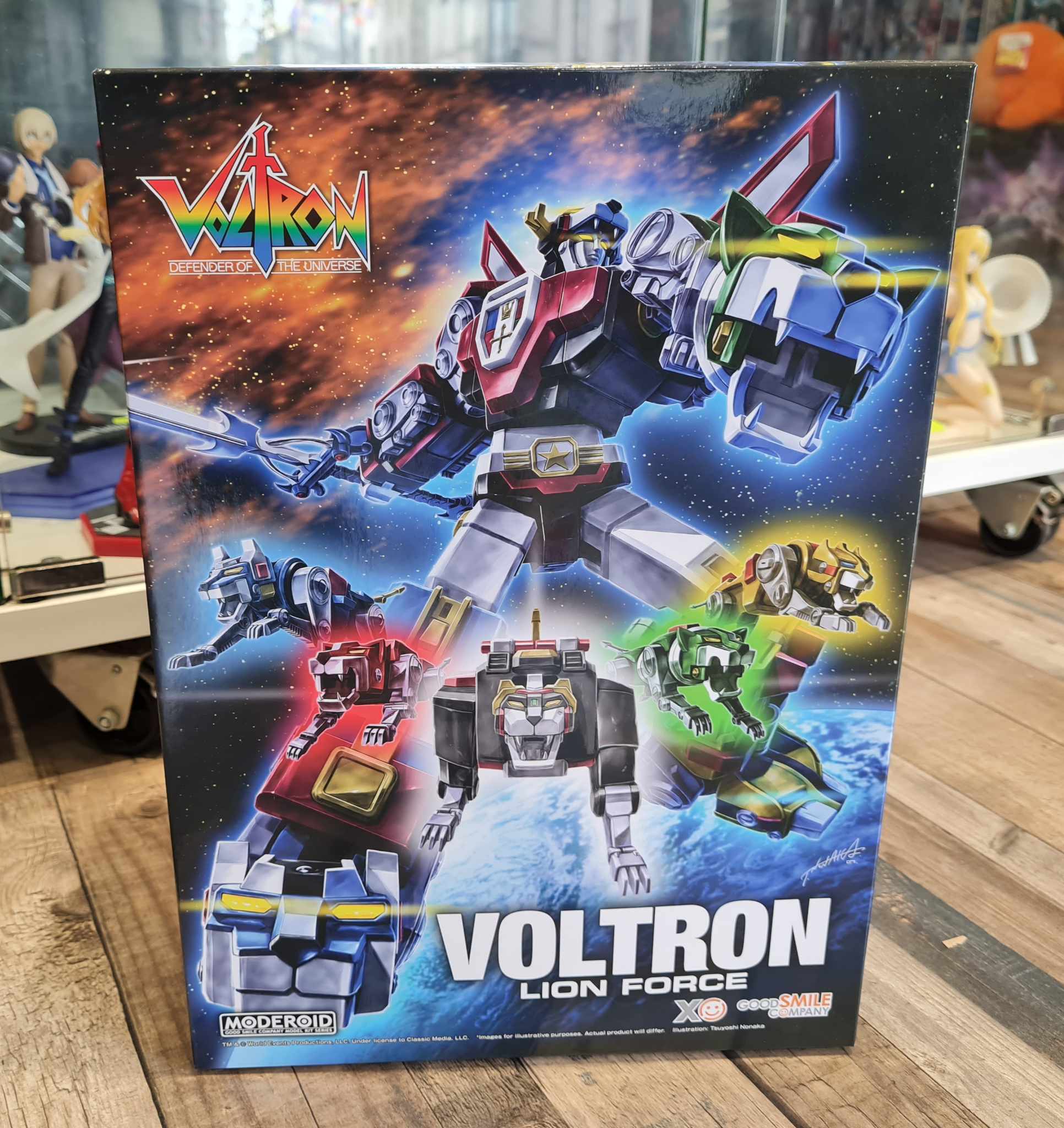 Voltron Lion force moderoid