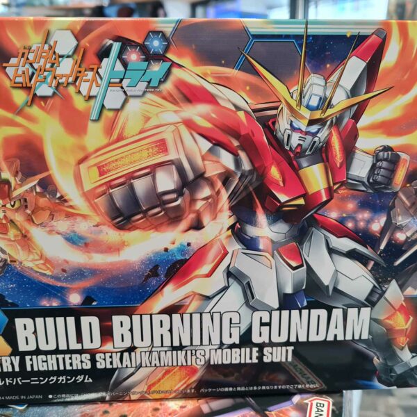 Hg build burning gundam