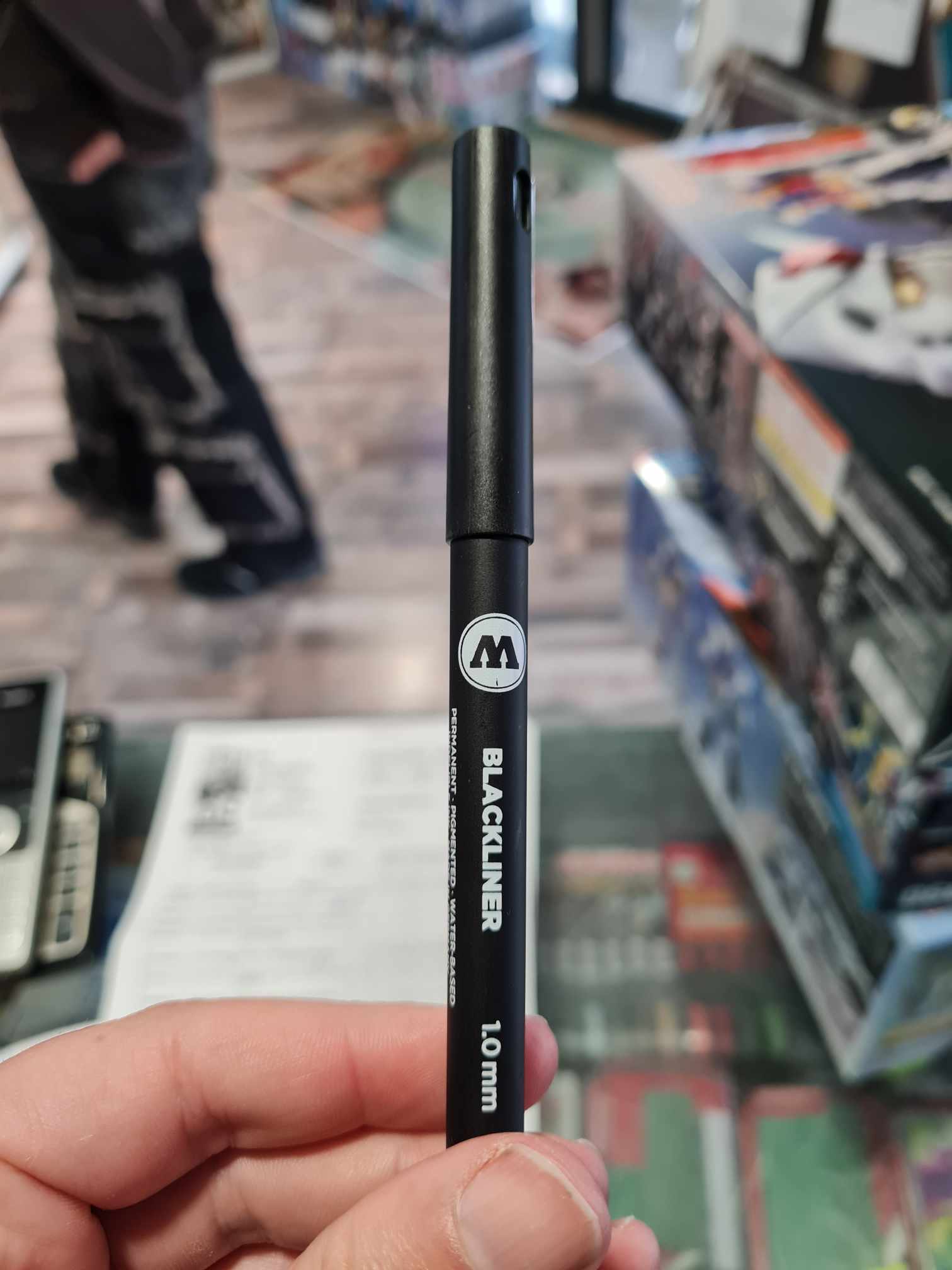 Accessoires molotow black liner 1mm