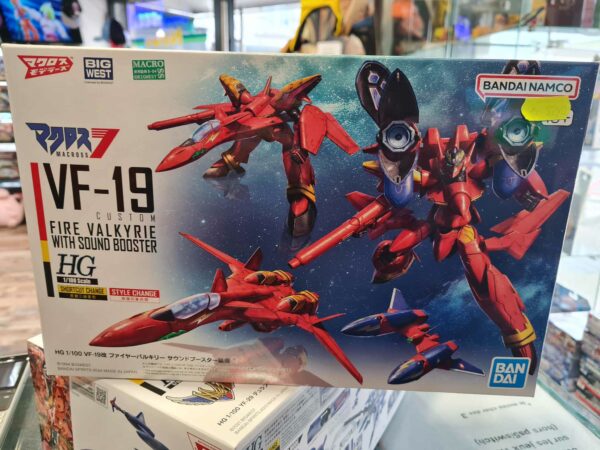 Macross VF-19 fire valkyrie HG