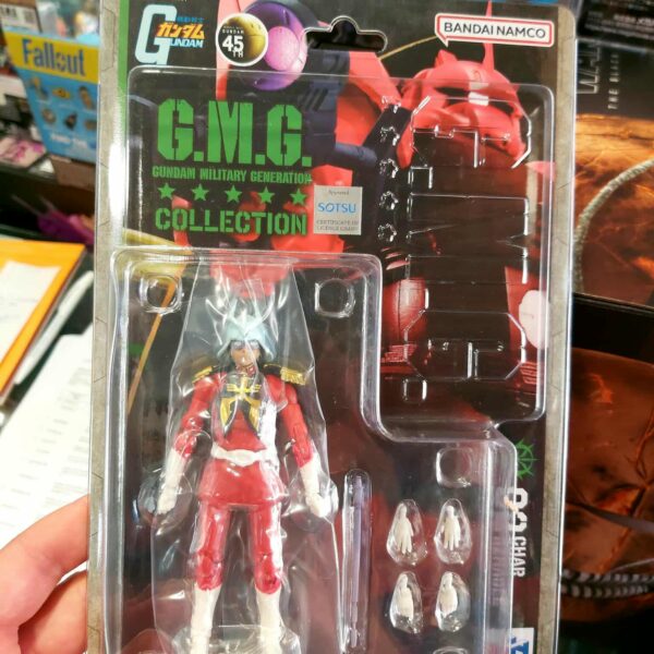 Mobile Suit Gundam figurine Char Aznable 10 cm
