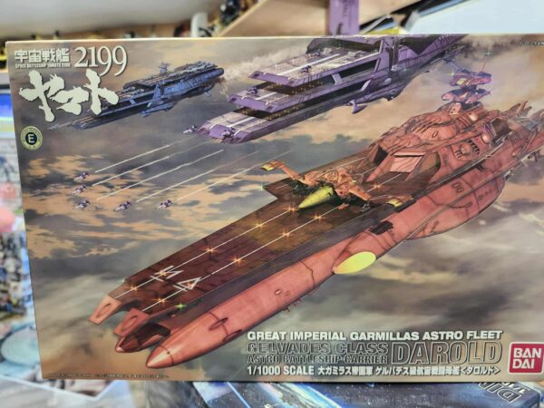 Space Battleship Yamato 2199 1/1000 Scale Gevades Class Darold