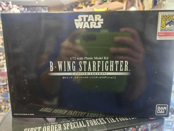 Star Wars Bandai SDCC 2018 B-Wing Starfighter Limited Edition