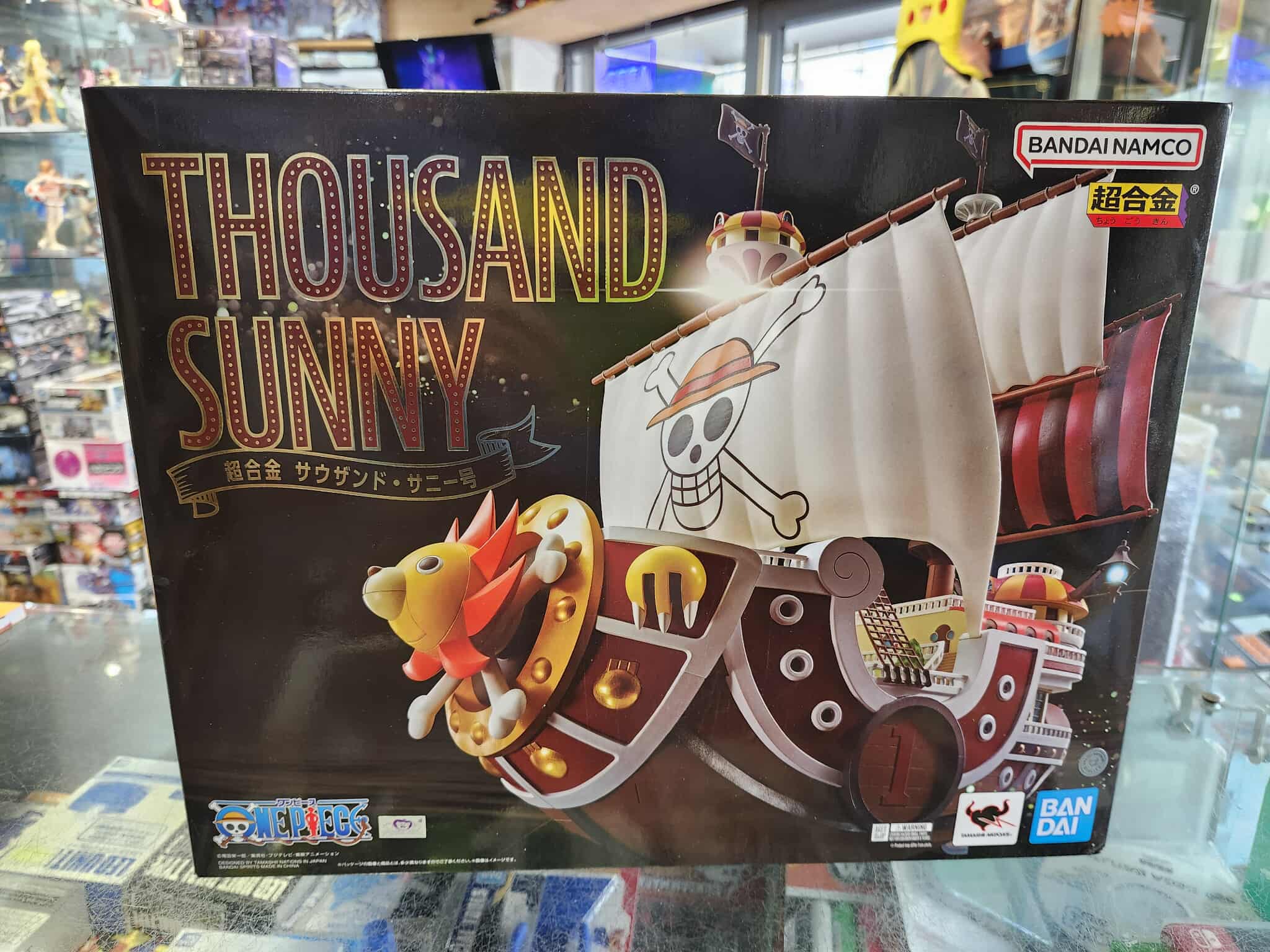 ONE PIECE Réplique Thousand Sunny Chogokin Bandai