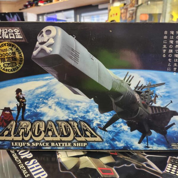 Aoshima Space Pirate Captain Herlock Arcadia Diecast