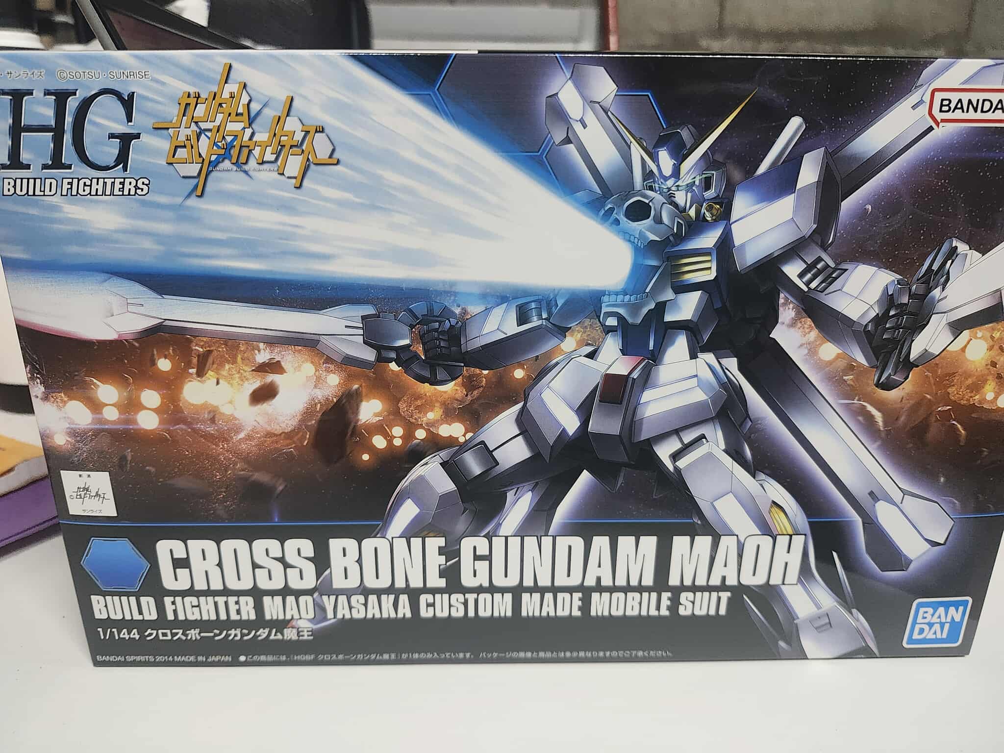 HGBF 1/144 Cross Bone Gundam Maoh
