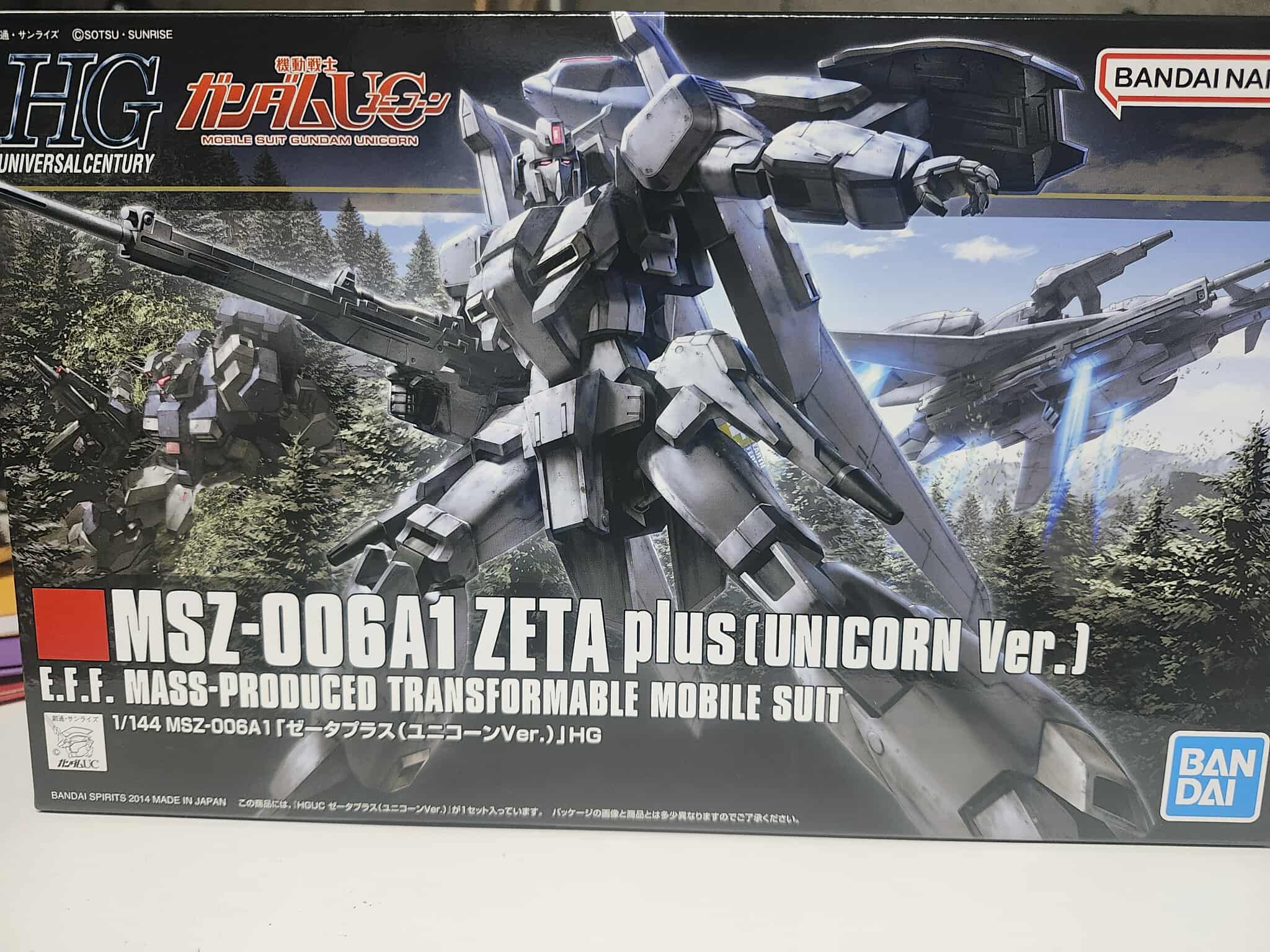 HGUC ZETA PLUS ( Unicorn Vers. )