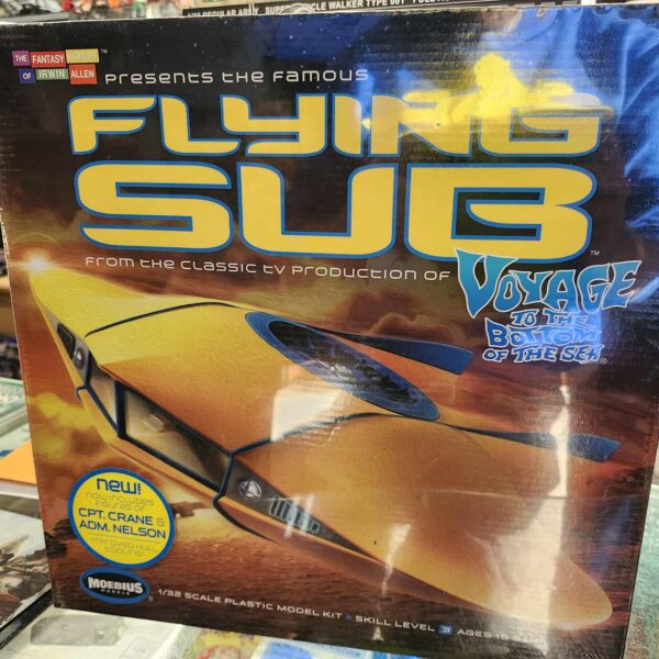 Moebius maquette serie télé 817 Flying Sub