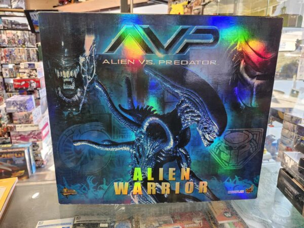 USED Hot Toys Alien Warrior Action Figure AVP