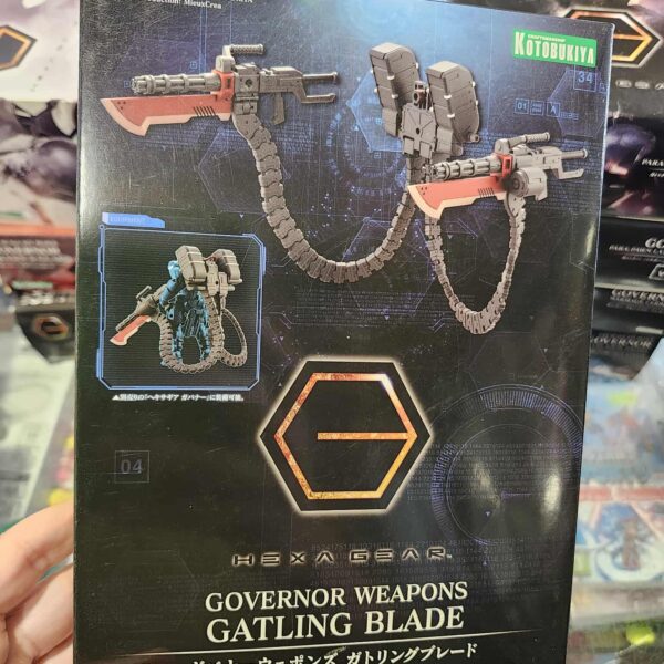 hexa gear weapons gatling