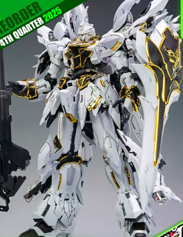 Comet  MG 1/100 Sinanju White Color
