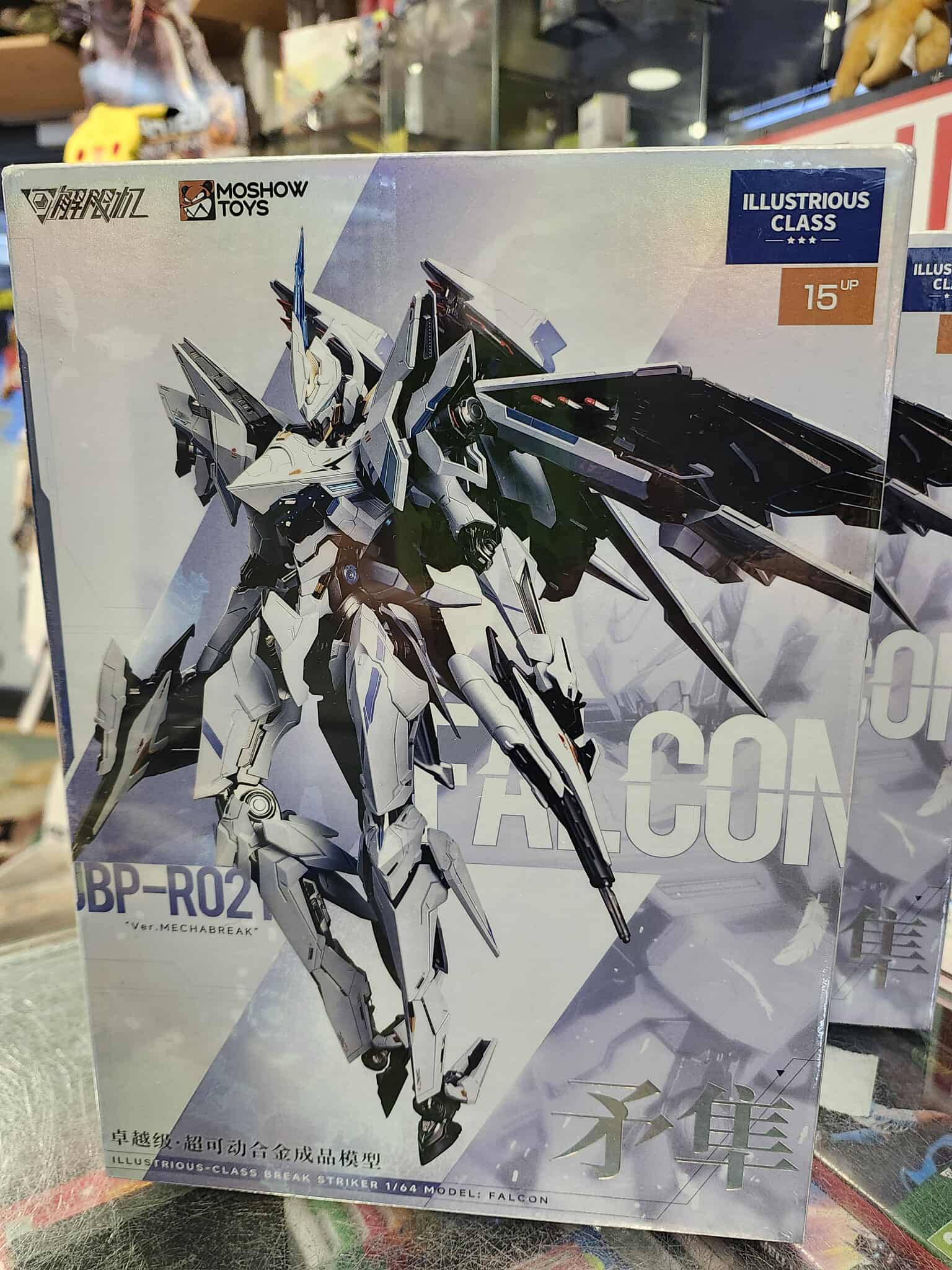 Moshow X Mecha Break metal build Falcon