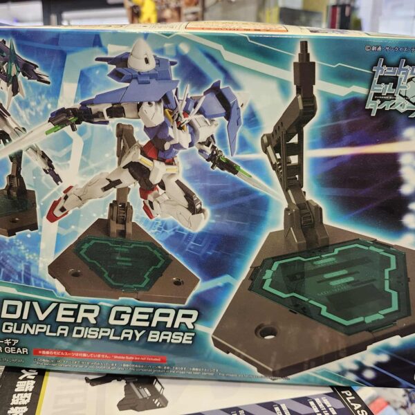 diver gear gunpla display base