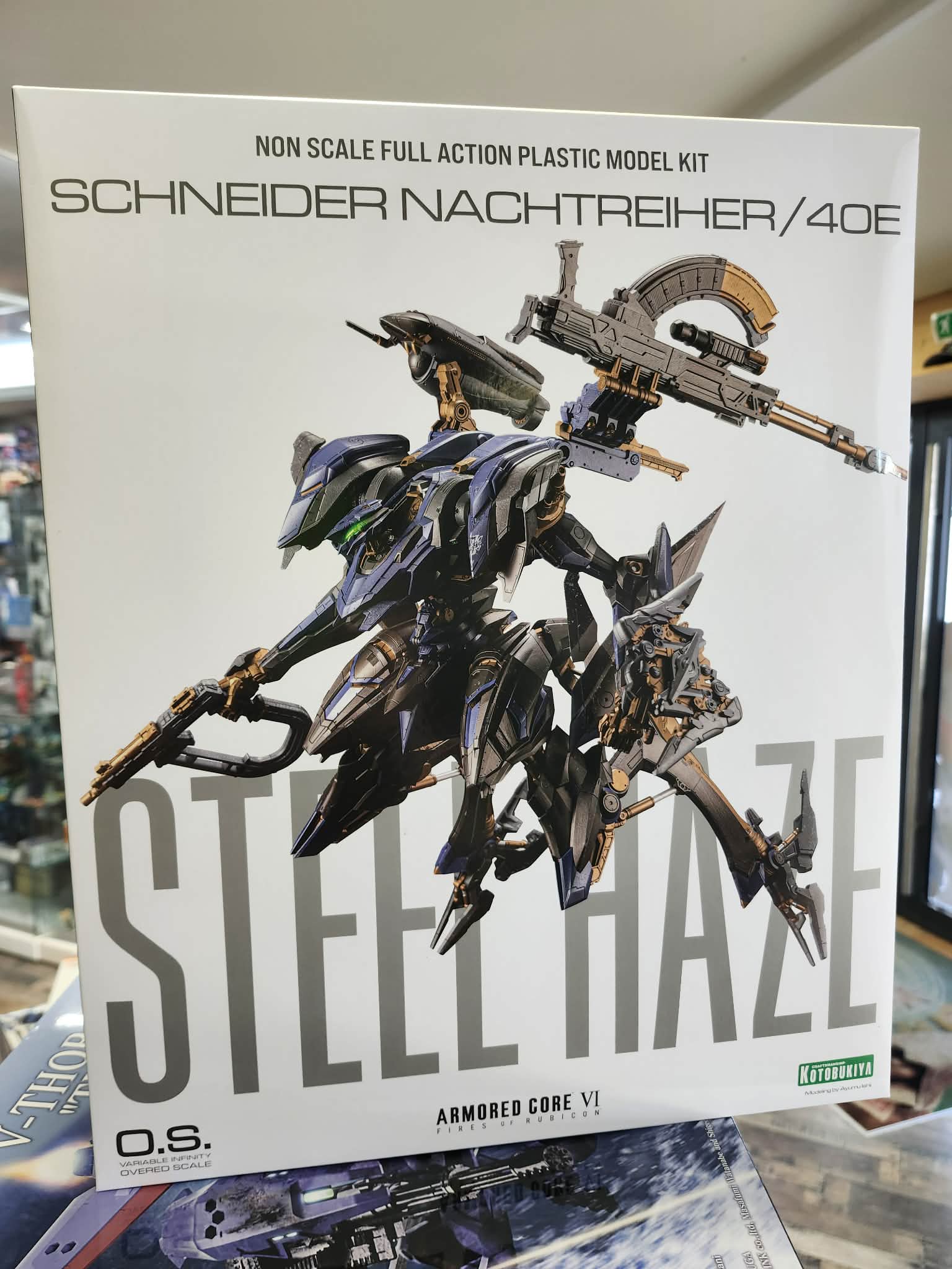 Armored Core Schneider Nachtreiher Steel Haze