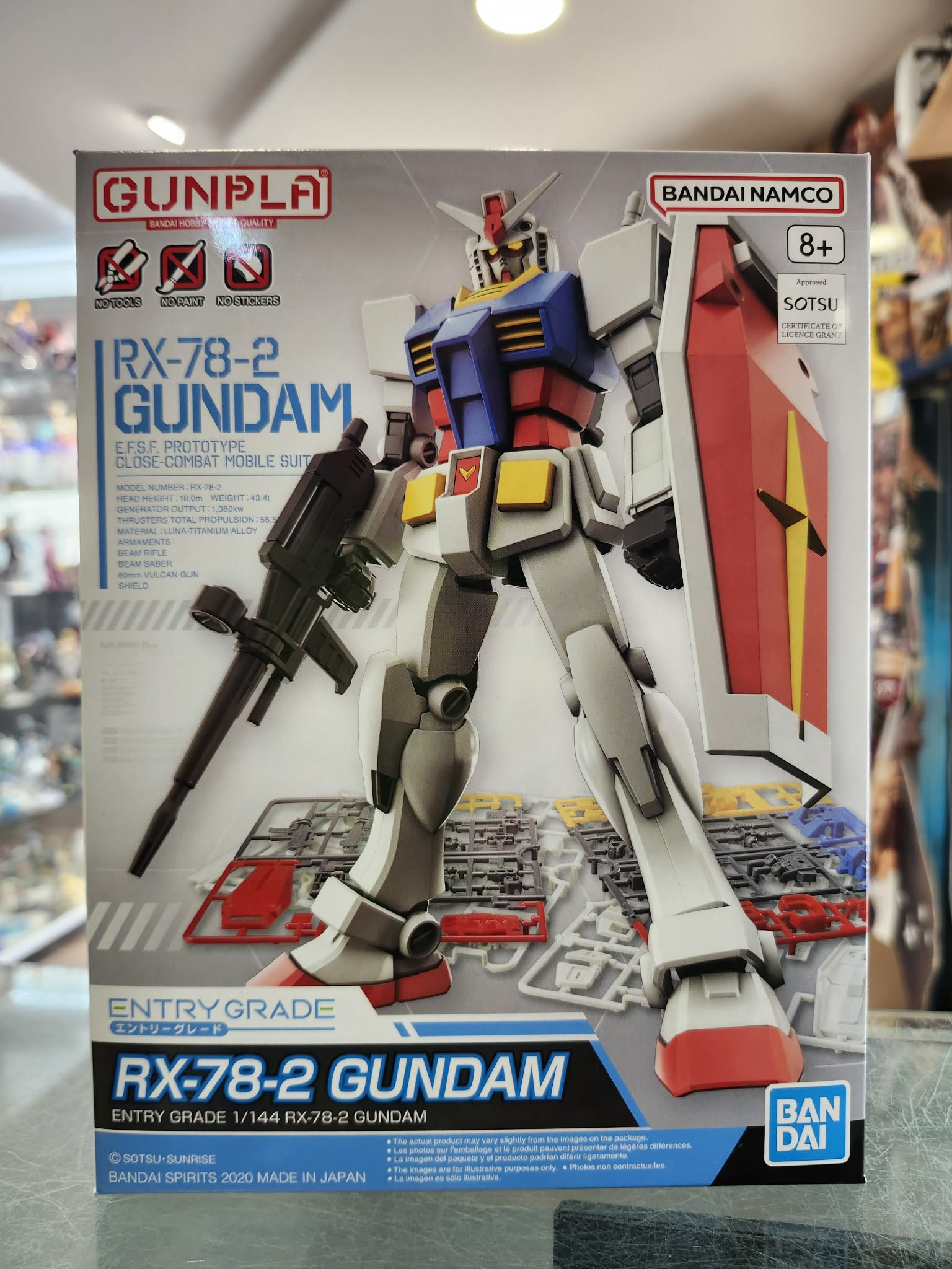 Entry grade Rx 78-2