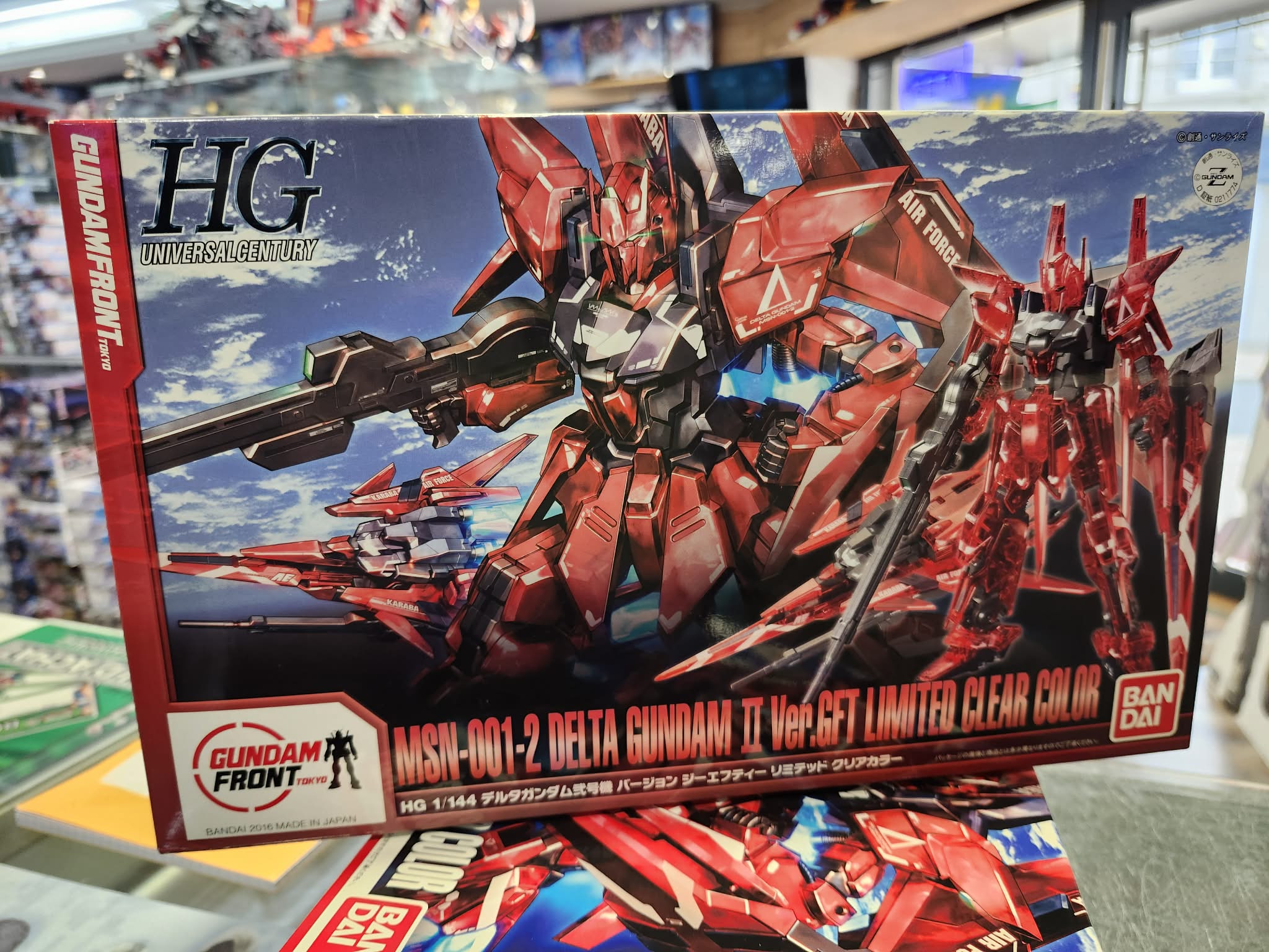 HG Delta Gundam No. 2 Machine Ver.gft Limited Clear Color