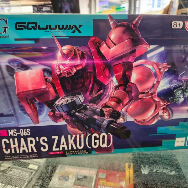 HG  Char’s Zaku GQuuuuuuX