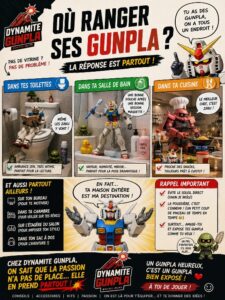 Lire la suite à propos de l’article Ou mettre son gunpla chez soit