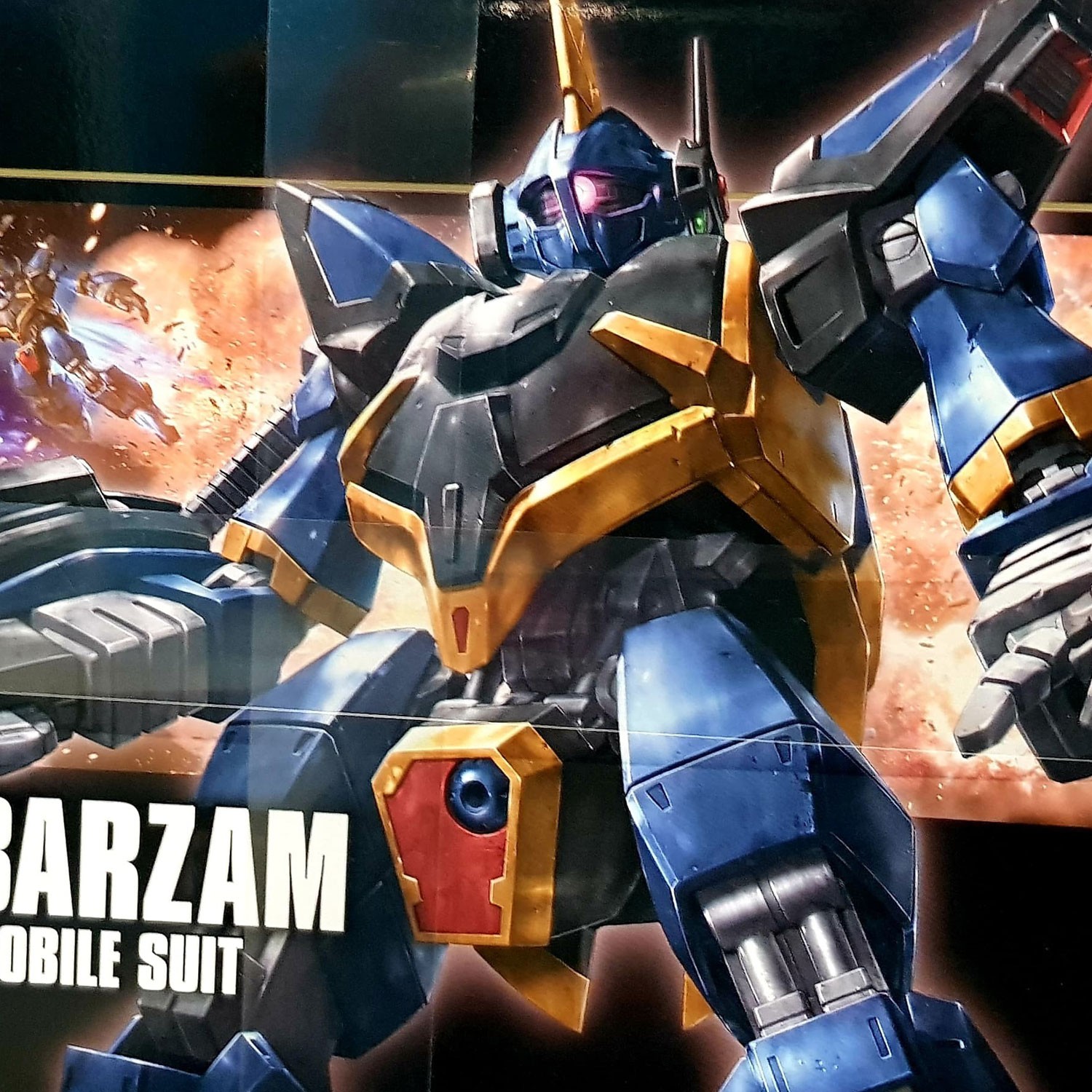 HG Barzam Gundam Bandai 1/144