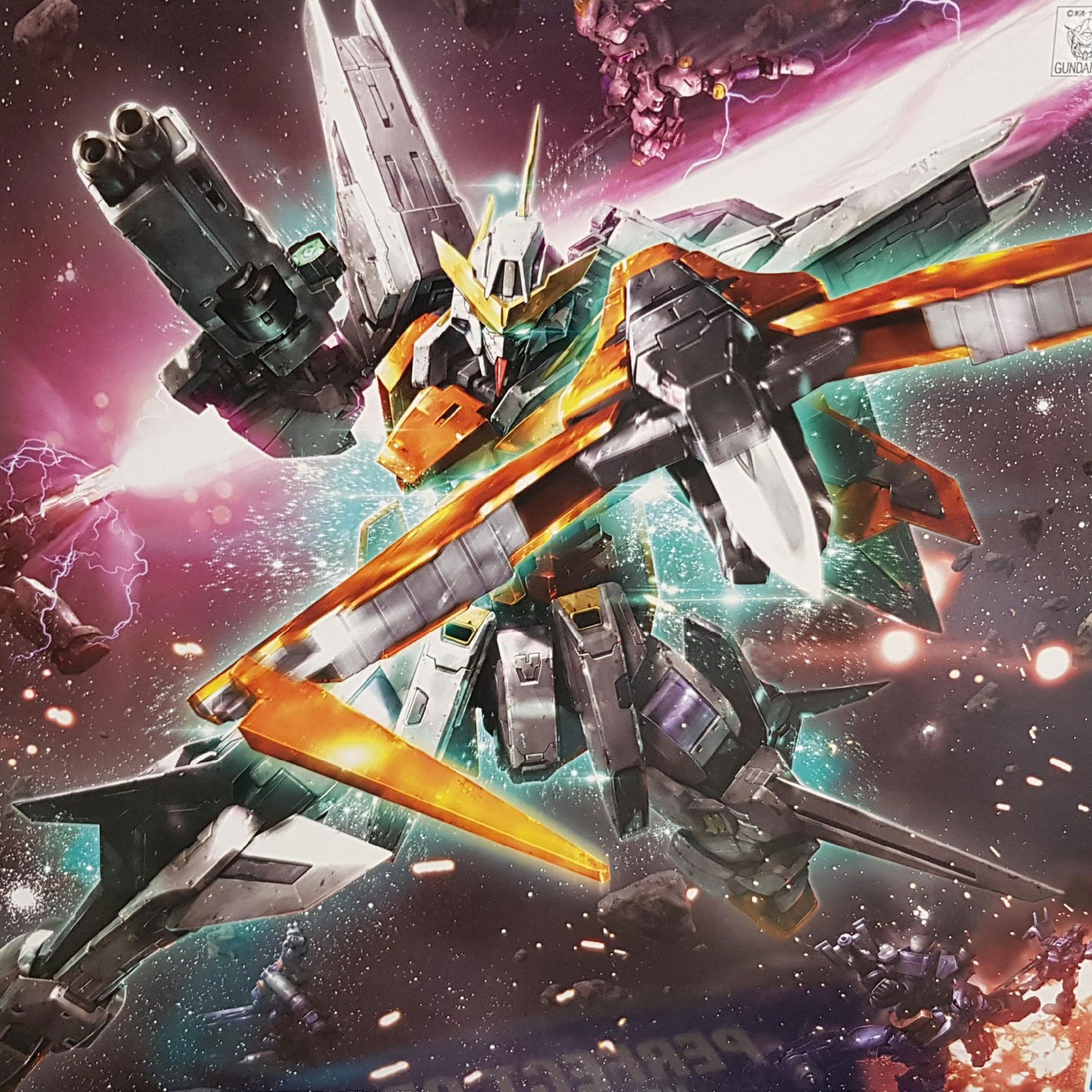 MG Gundam Kyrios Bandai Gunpla Master Grade 1/100