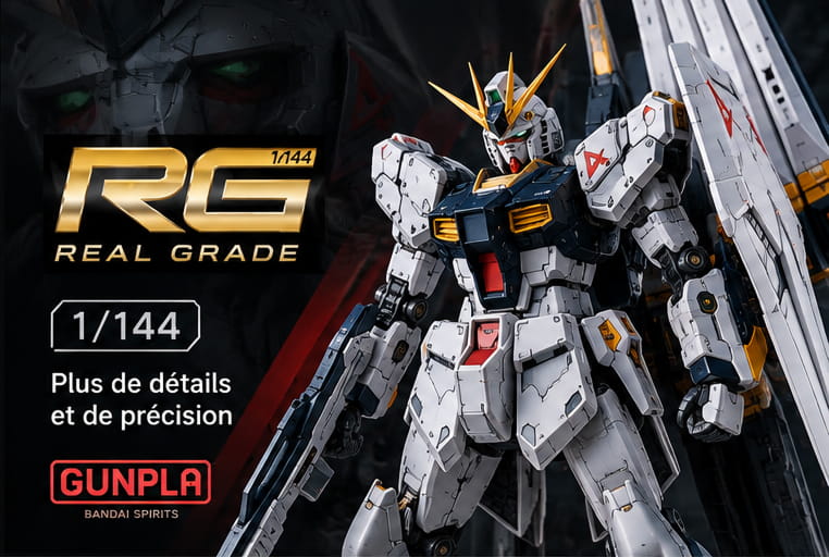 Maquette Gundam Bandai Real Grade RG 1/144